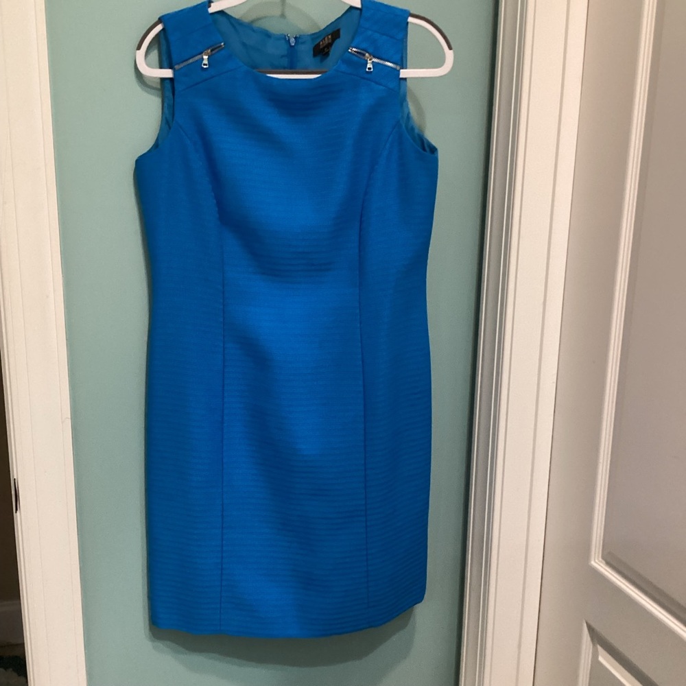 Blue dress